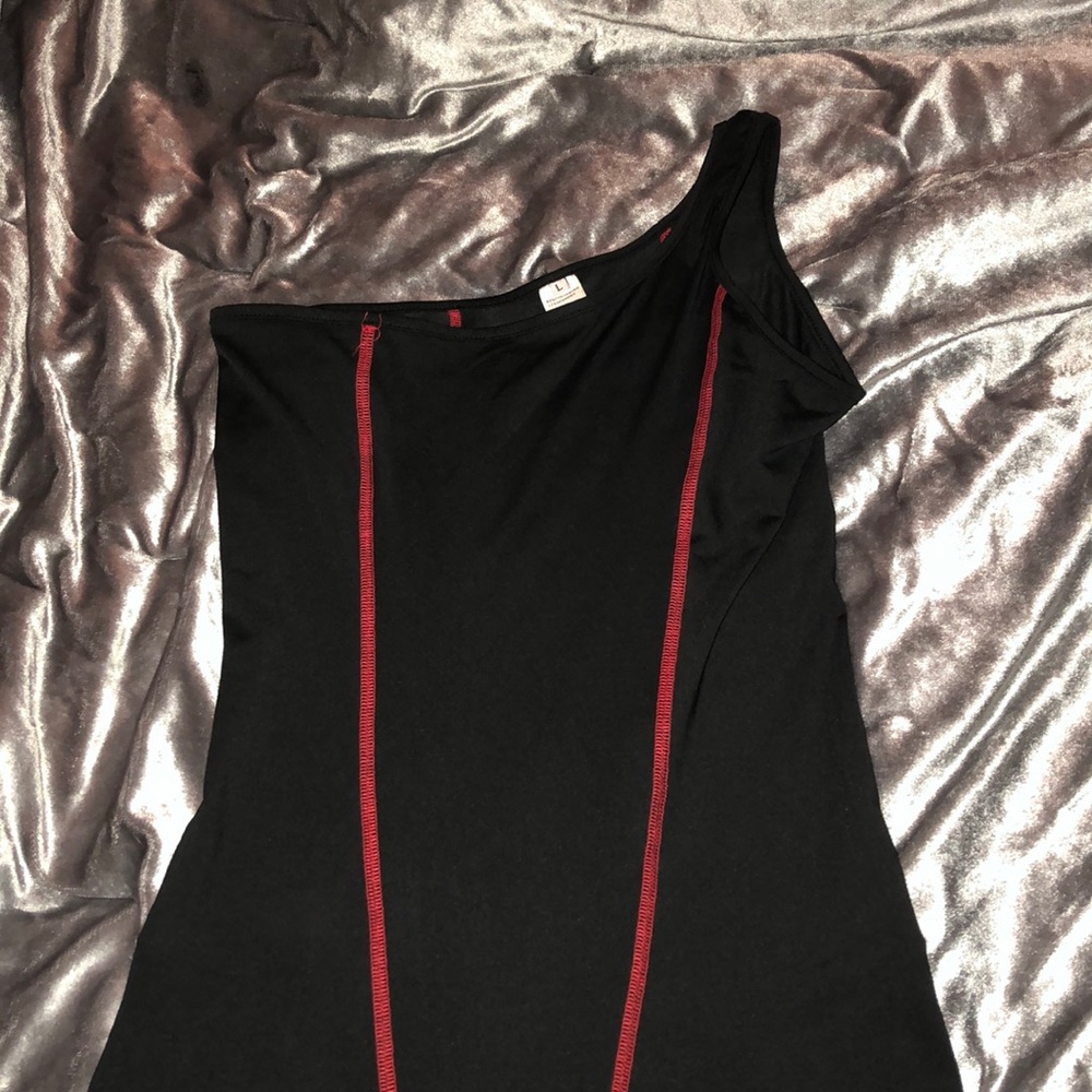 Women Black & Red Pant Jumpsuit